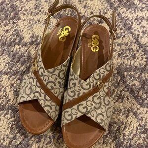 GBG Guess open toe sandals- Size 8.5